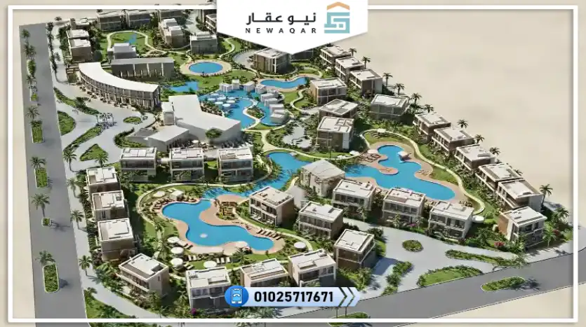 شاليه للبيع 125م بفيو بحر الاحمر