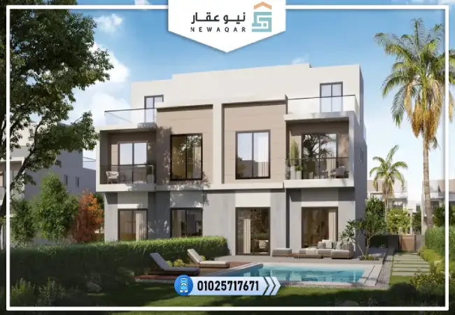 تاون هاوس للبيع 208م ميدل