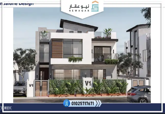 استاندالون للبيع 350متر بفيو لاجون