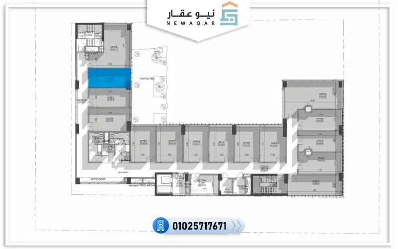صيدلية للبيع 78م في العاصمة الادارية الجديدة