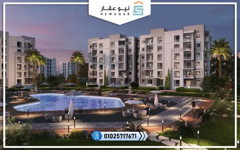 استديو للبيع 60م بمقدم تعاقد 10%