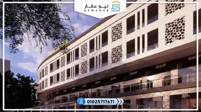 مكتب اداري للبيع 60م مول ذا لاين العبور تشطيب كامل