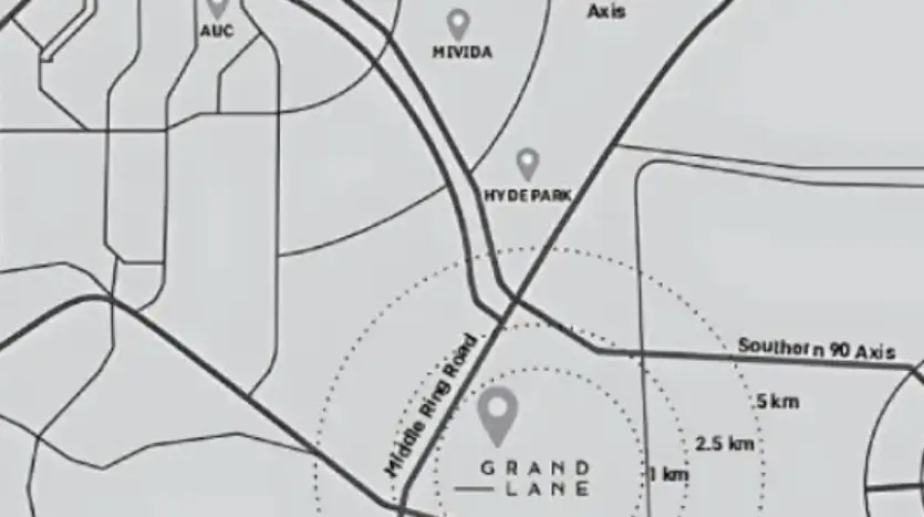 جراند لين التجمع السادس