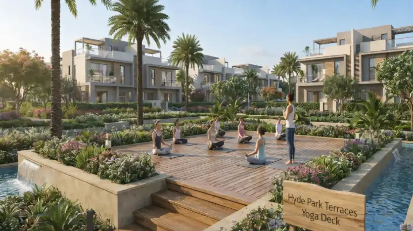 خدمات مشروع Hyde Park terraces التجمع الخامس