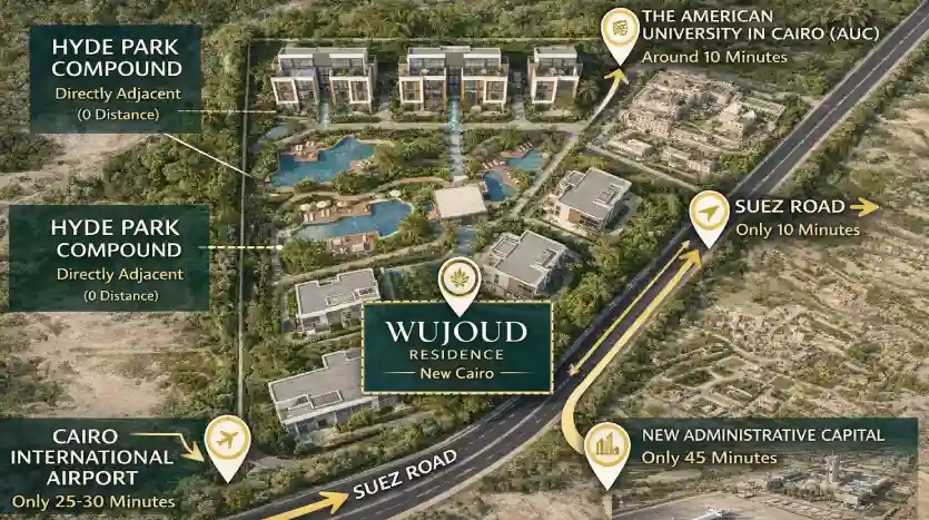 Wujoud Residence التجمع الخامس