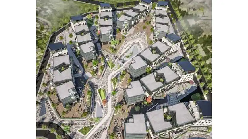 مول rafts business district