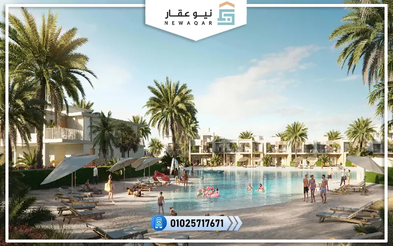 شاليه للبيع 125متر بفيو بحر مباشرة