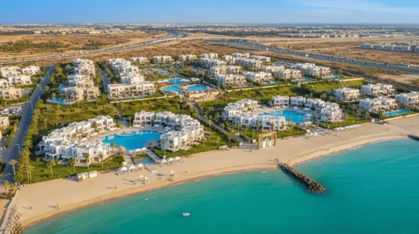 Marseilia Beach 6 قرية مارسيليا بيتش 6 الساحل الشمالي