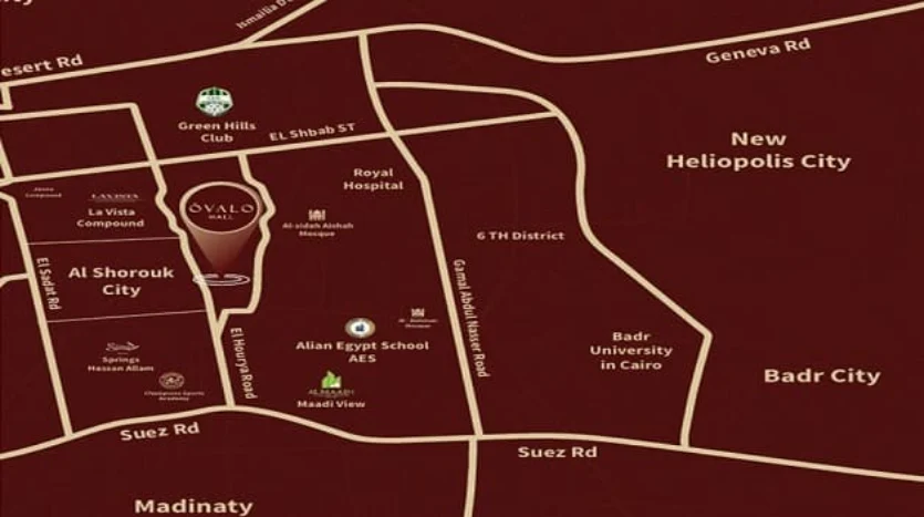 Ovalo El Shorouk Ovalo Mall الشروق