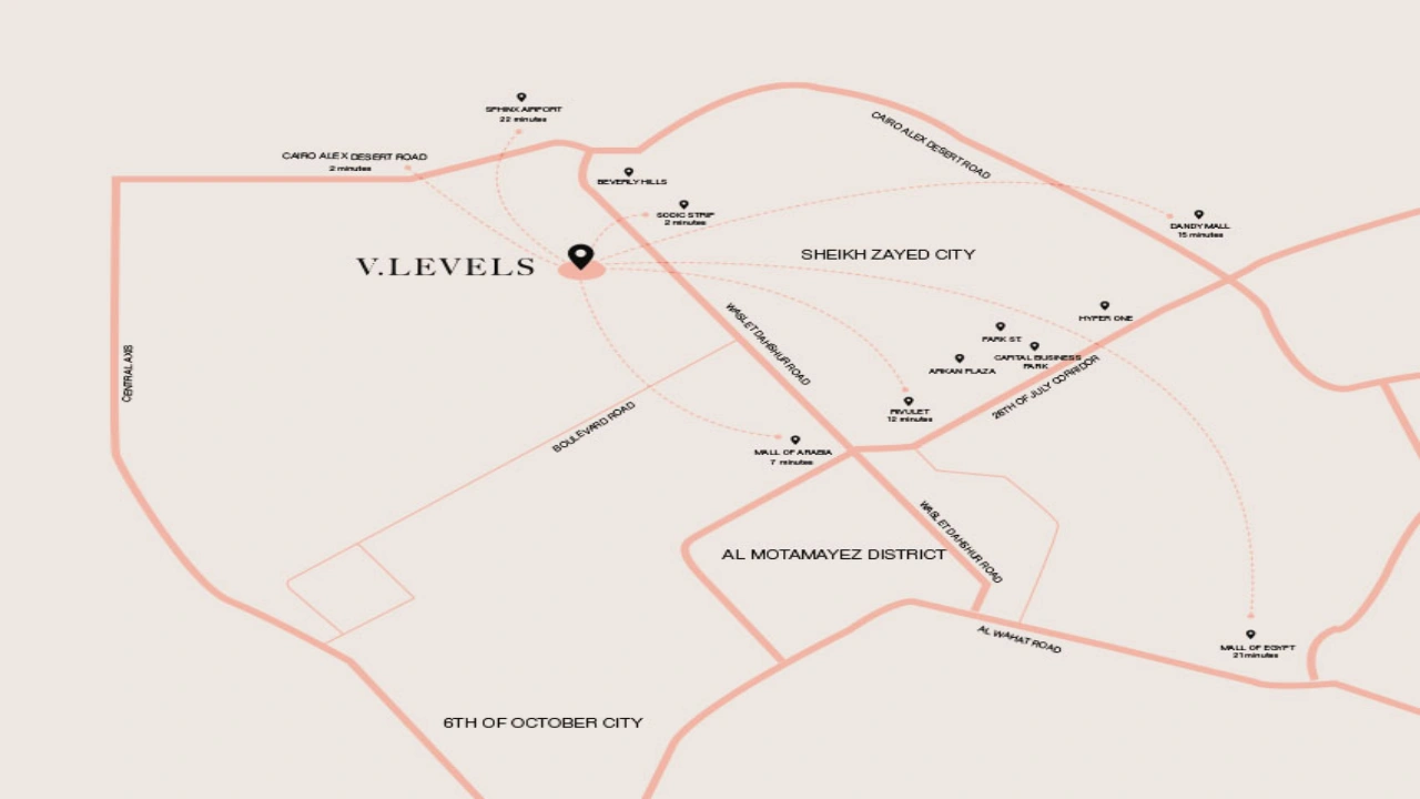 مشروع V Levels في ليفلز زايد الجديدة