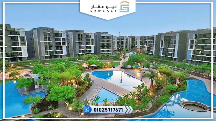 شقة 100م للبيع استلام 6 شهور صن كابيتال 6 أكتوبر