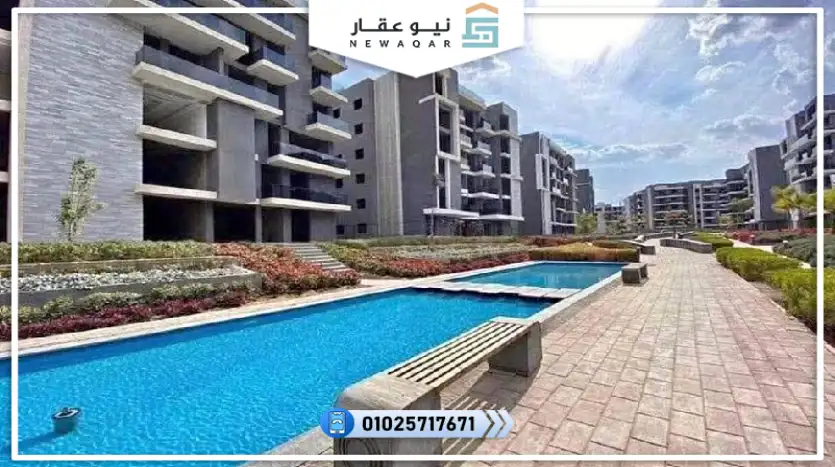 شقة للبيع 185م صن كابيتال 6 أكتوبر بفيو مفتوح