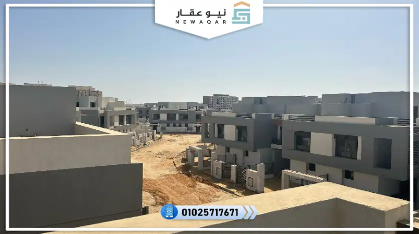 توين هاوس للبيع 227م بفيو كلوب هاوس