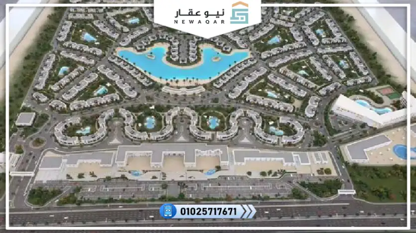 فيلا مستقلة 450م صف اول علي البحر للبيع