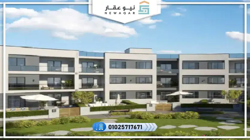 شاليه للبيع 145متر بفيو لاجون مباشرة