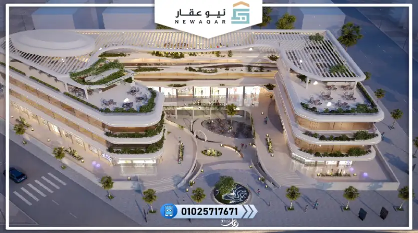 محل تجاري للبيع 26م مول ميد تاون بدر شركة الزعيم