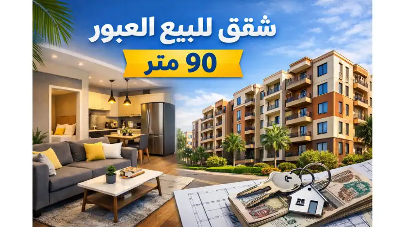 شقق للبيع في العبور 90 متر Apartments for sale in Obour, 90 meters