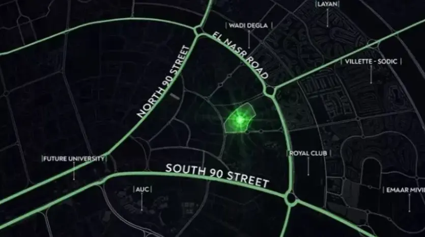 موقع مشروع الفيو التجمع الخامس