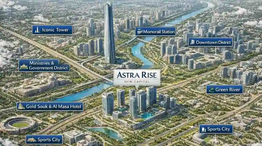 مشروع استرا رايز العاصمة الإدارية Astra Rise New Capital