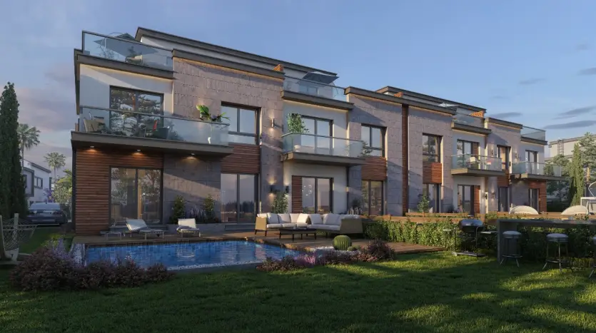 وحدات سكنية فاخرة للبيع في ازار منازل للبيع في كمبوند ازار