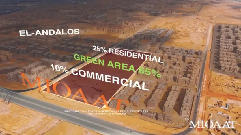 مخطط بناء شقق ميقات التجمع الخامس