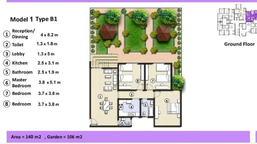 تصميم شقق ميريسا العبور Mirissa Obour