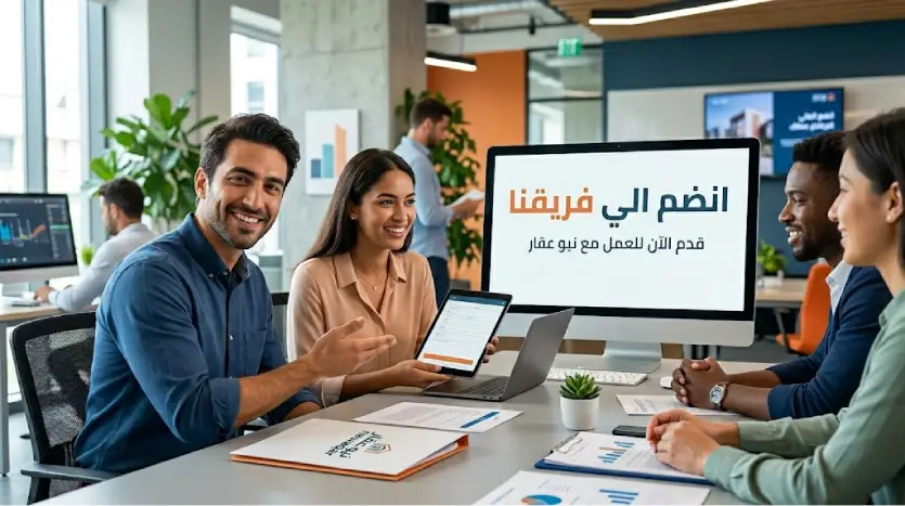 انض مع فريق نيو عقار New Aqur،