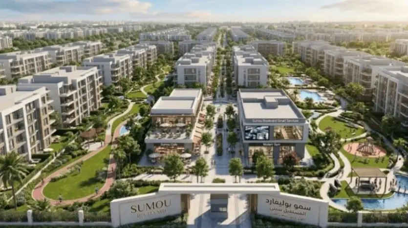كمبوند سمو بوليفارد المستقبل سيتي Sumou Boulevard Mostakbal City