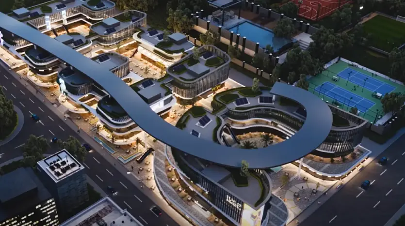 مول هيلو 6 أكتوبر Halo Commercial Hub October مقدم 0%