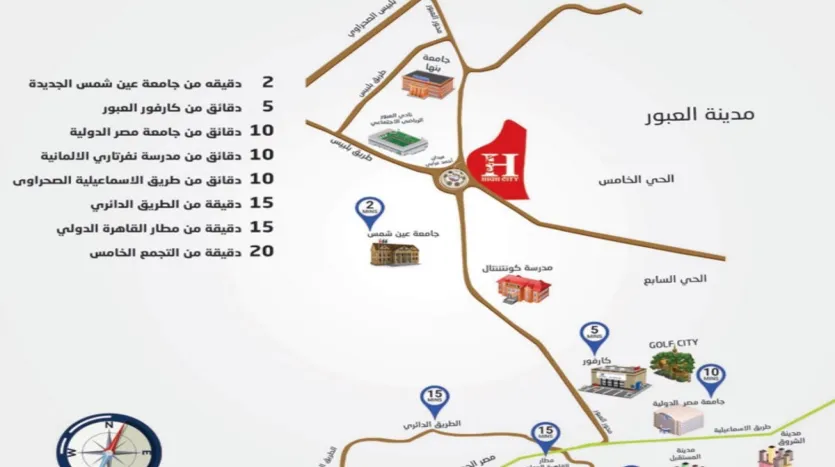 Compound High City كمبوند هاي سيتي العبور