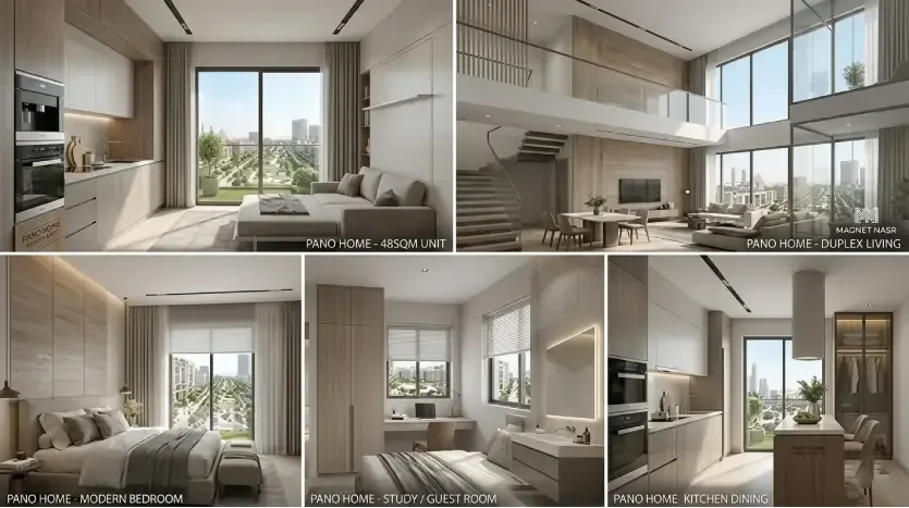 شقق بانو هوم مستقبل سيتي