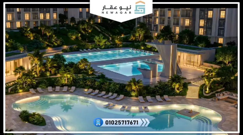 شقة 175م للبيع كمبوند ازار القاهرة الجديدة