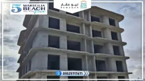 شاليه للبيع 90م بفيو علي كلوب هاوس مباشرة
