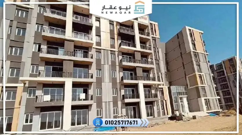 شقة للبيع 121م بجاردن 138م كمبوند ذا فينيكس التجمع الخامس