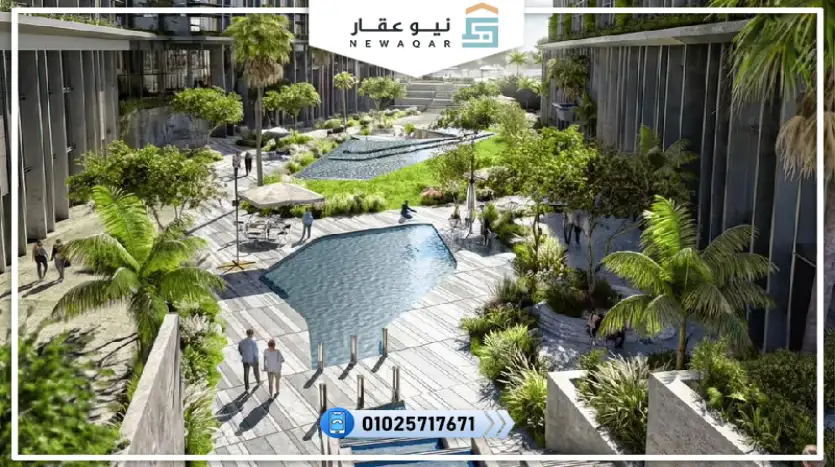شقة فندقية للبيع 70م بمقدم 4%