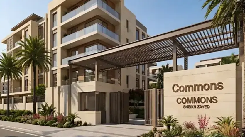 Commons Sheikh Zayed كمبوند كومونز الشيخ زايد