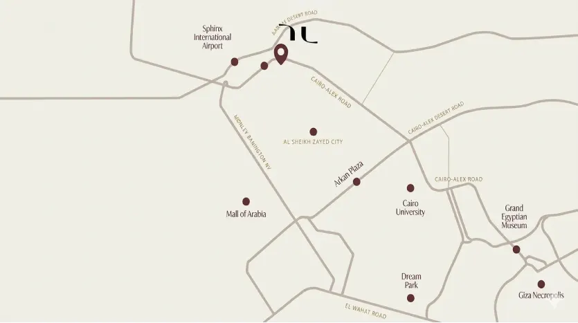 موقع The Hillage Zayed Madaar Developments