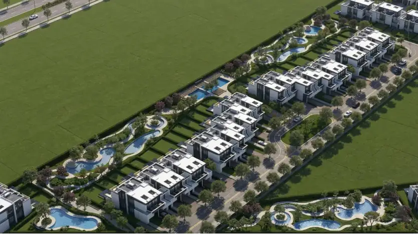 تصميم كمبوند فالورا الشيخ زايد الجديدة