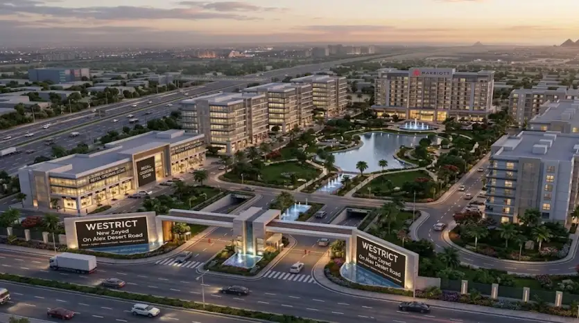 ويستريكت الشيخ زايد WESTRICT El Sheikh Zayed احجز بمقدم 10%