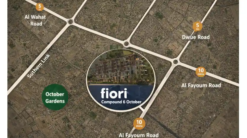 خريطة كمبوند فيوري اكتوبر الجديدة