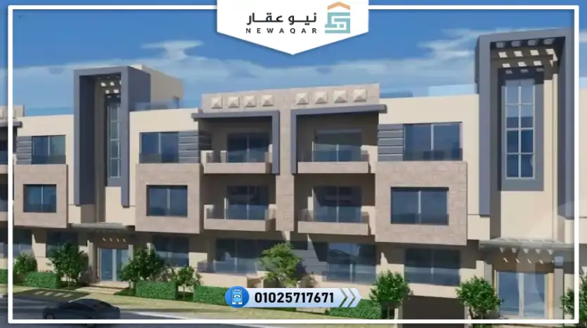 شقة للبيع 67م سكاي فيو 1 الشيخ زايد