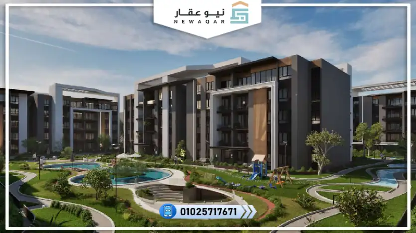 استديو للبيع 74م تقسيط علي 120 شهر
