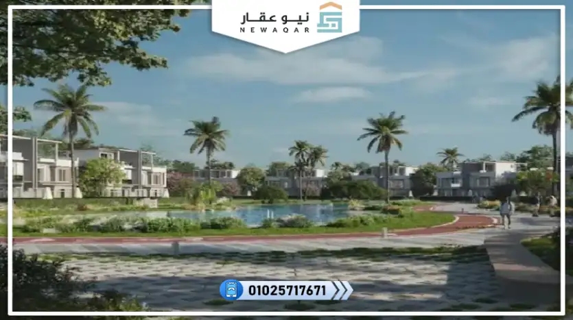 شقة للبيع 99م بجاردن 113م مقدم 5%