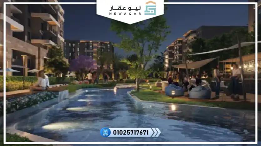 تاون هاوس للبيع 225م بفيو علي البحيرات