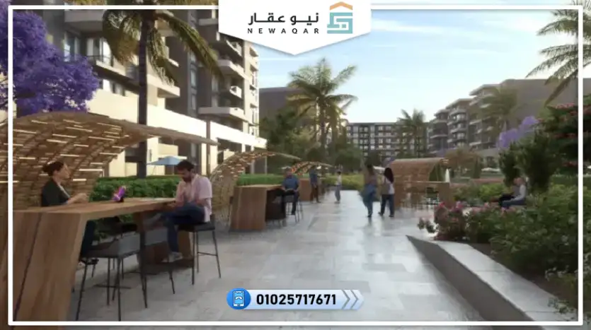شقة للبيع 90م مقدم تعاقد 2.5%
