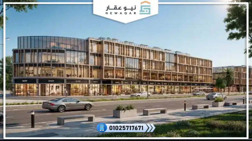 مكتب اداري للبيع 34م لوكيشن مميز داخل المول
