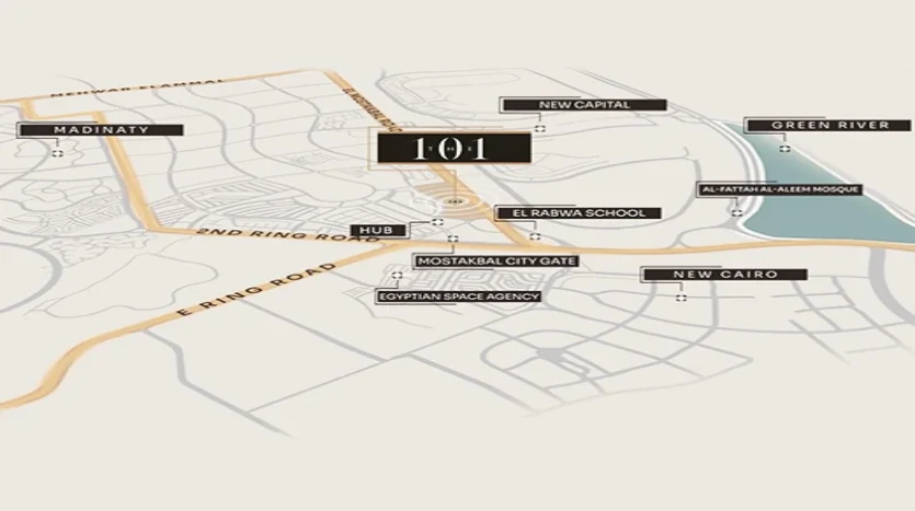 كمبوند ذا 101 المستقبل سيتي The 101 Mostakbal City
