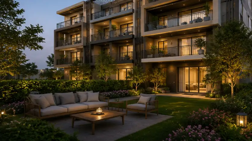 كمبوند نيو جاردن سيتي زايد New Garden City الشيخ زايد