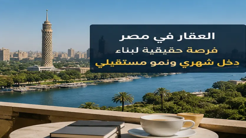 بناء دخل مستمر من الاستثمار العقاري في مصر كيف تربح من العقارات في مصر؟