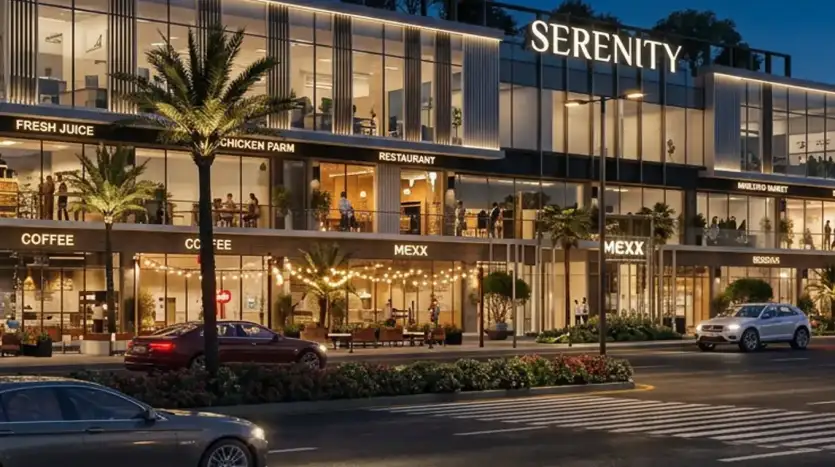 Serenity Walk Mall مشروع سيرينتي العبور